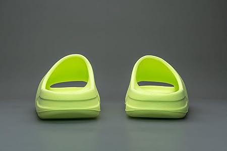 Amazon.com | adidas Mens Yeezy Slide HQ6447 Glow Green 2022 - Size